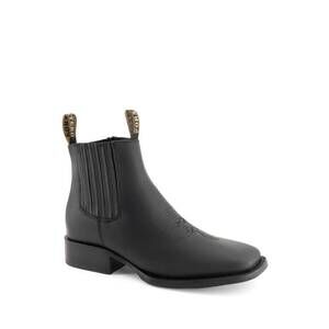 NEW FORASTERO men's western leather boots in black